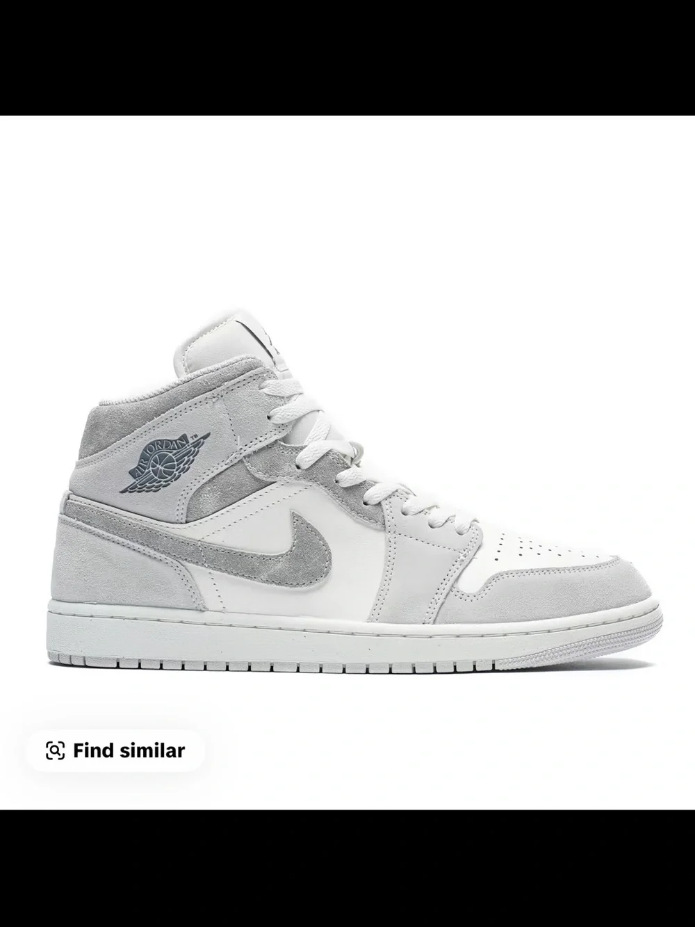 Nike Air Jordan 1 Mid Se Neutral Grey Sail